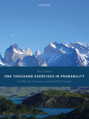 cover image of One Thousand Exercises in Probability